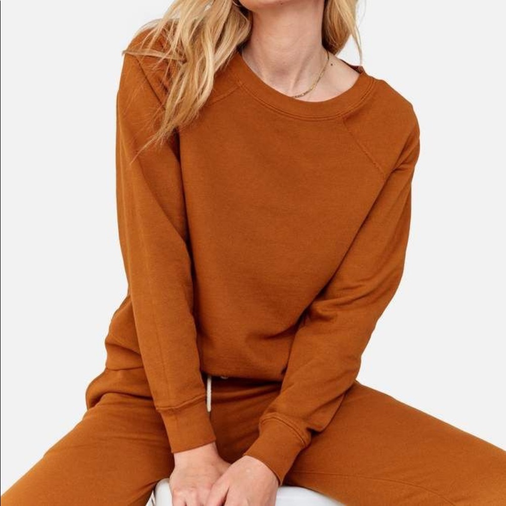 MATE The Label Vintage Pullover, Amber - XS